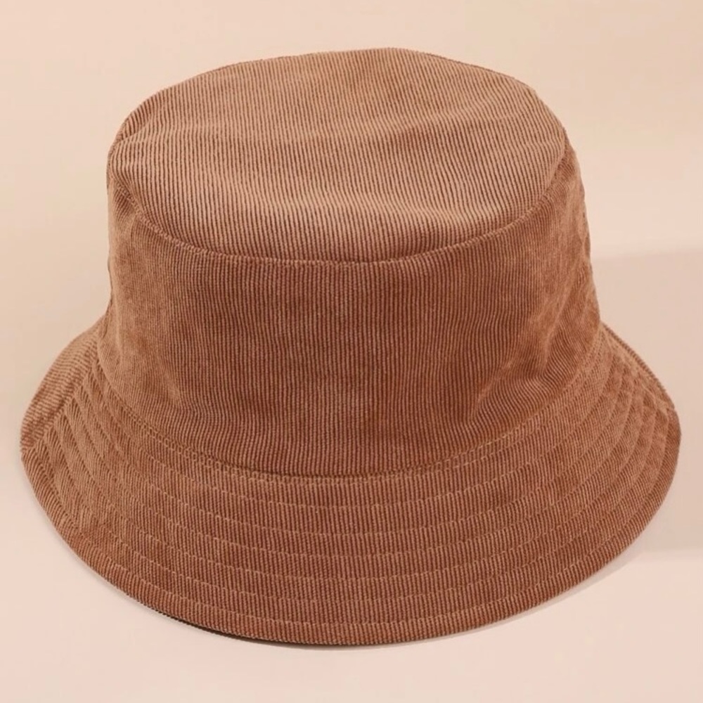 Courduroy Bucket hat✨